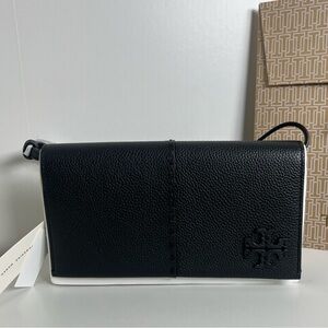 NWT Tory Burch MCGRAW WALLET CROSSBODY